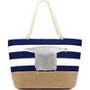 Canvas+jute  Large - Dark Blue
