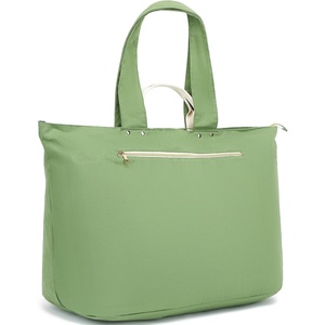 image:imageFammart Beach Bags Waterproof Sandproof for Women Large Canvas Pool Bag with Leakproof Wet Pocket amp Zipper Cruise EssentialsCanvas  Extra Large  Grass Green