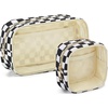 Checkered  2PCS - Black