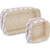 Checkered  2PCS - Purple