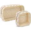 Checkered  2PCS - Khaki